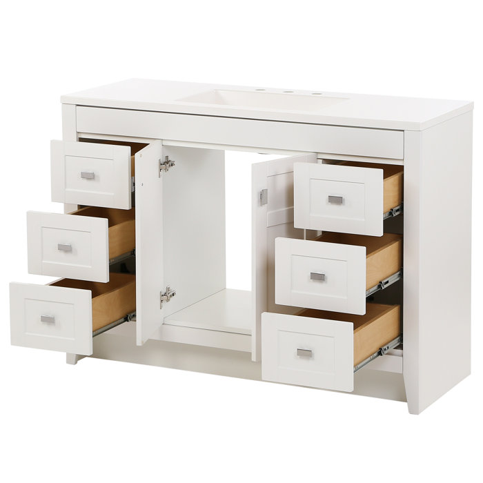 Sand & Stable Finley 48.25'' Freestanding Single Bathroom Vanity with